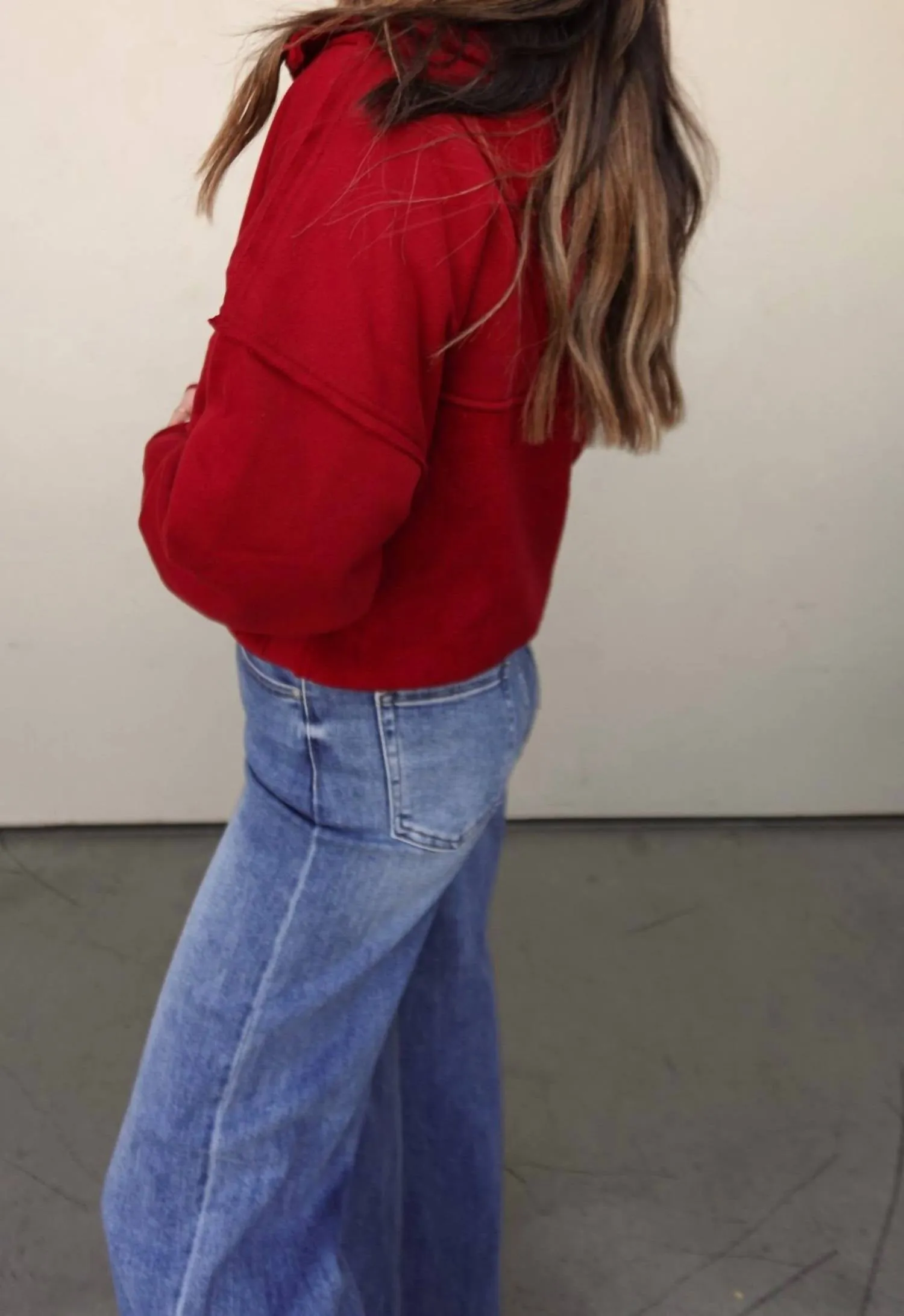 Aemi   Co - Sherpa Fleece Pullover