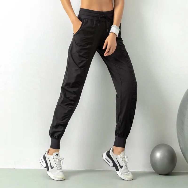 MACROUPTA Poly Quick Dry Drawstring Sporty Two Side Pocket Pants
