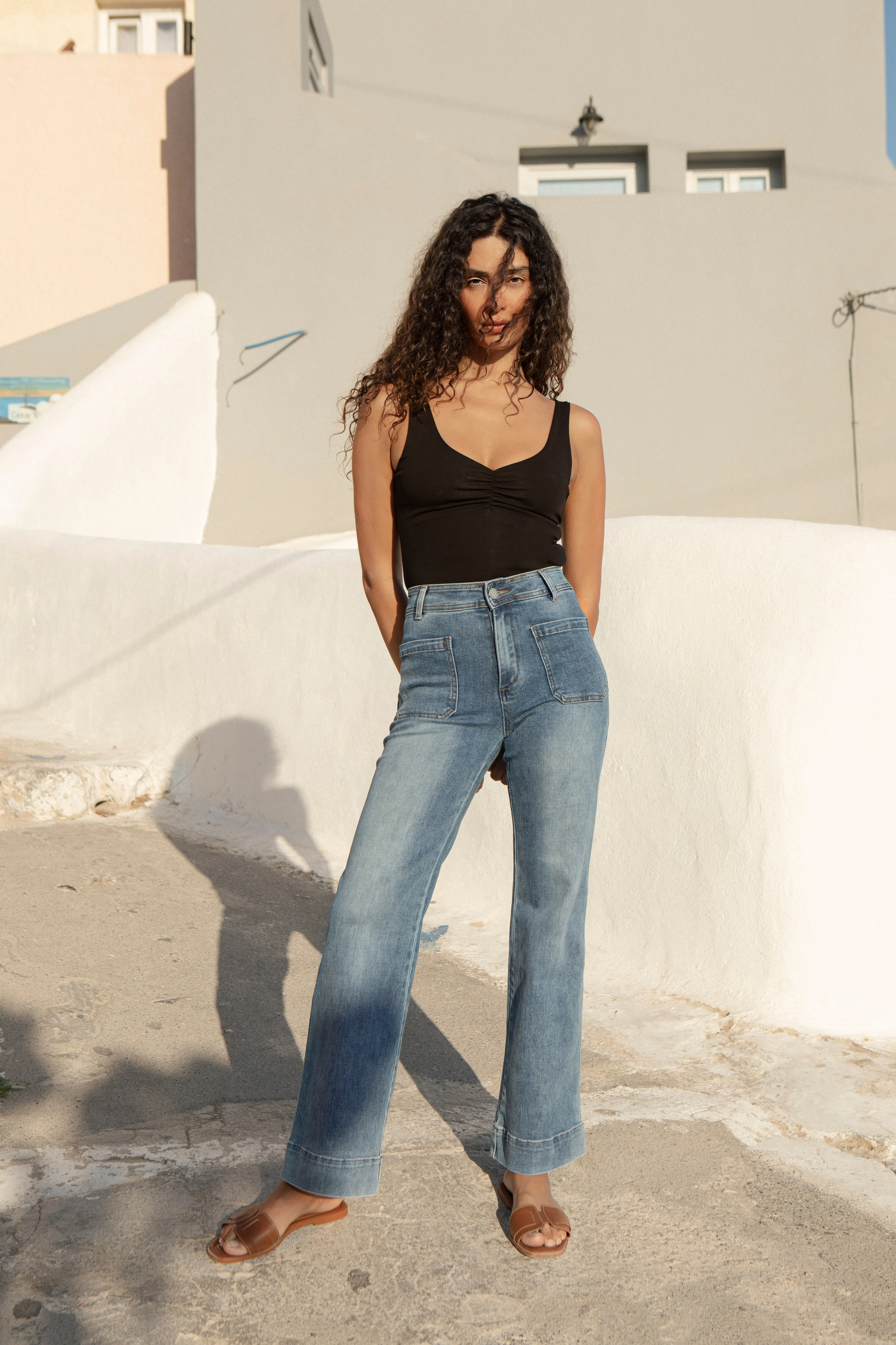 Marlo Jeans Mid Blue
