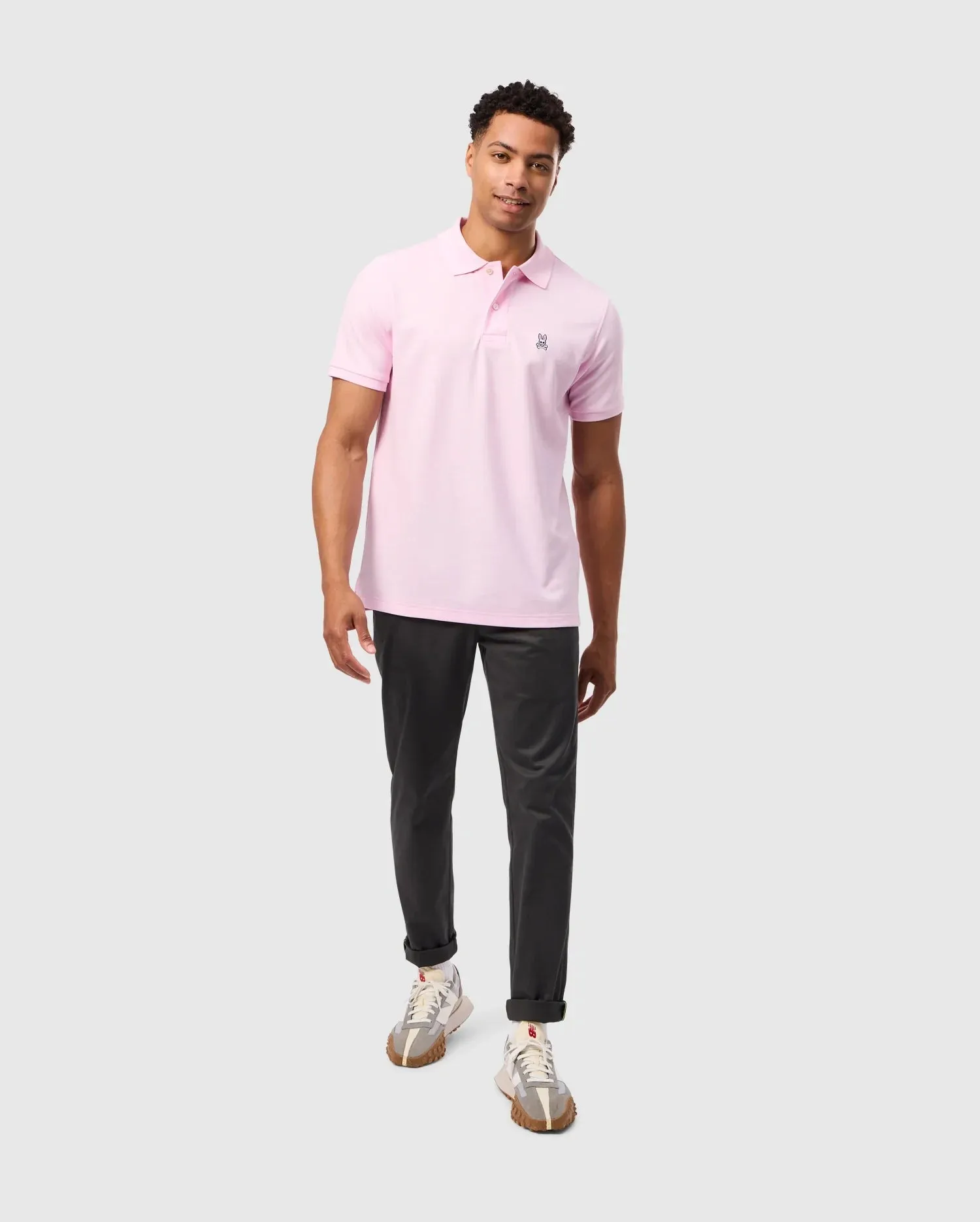 MENS CLASSIC PIQUE POLO SHIRT - B6K001CRPC