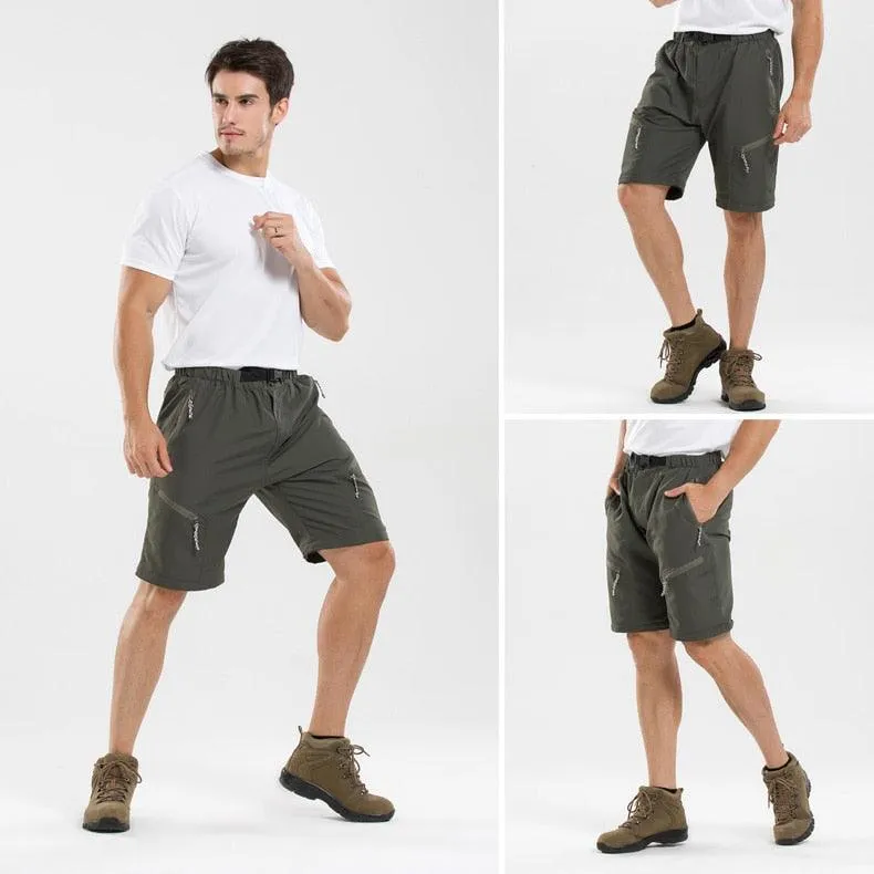Mens Quick Dry Pants And Shorts Combo Outdoor Tactical...