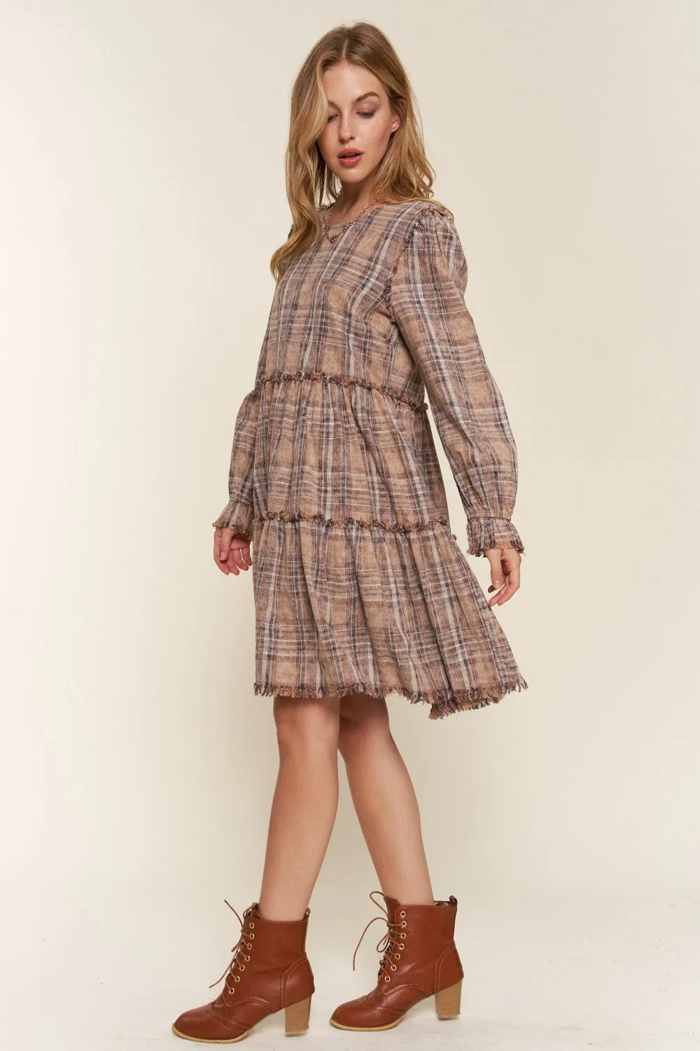 Morgan Plaid Dress