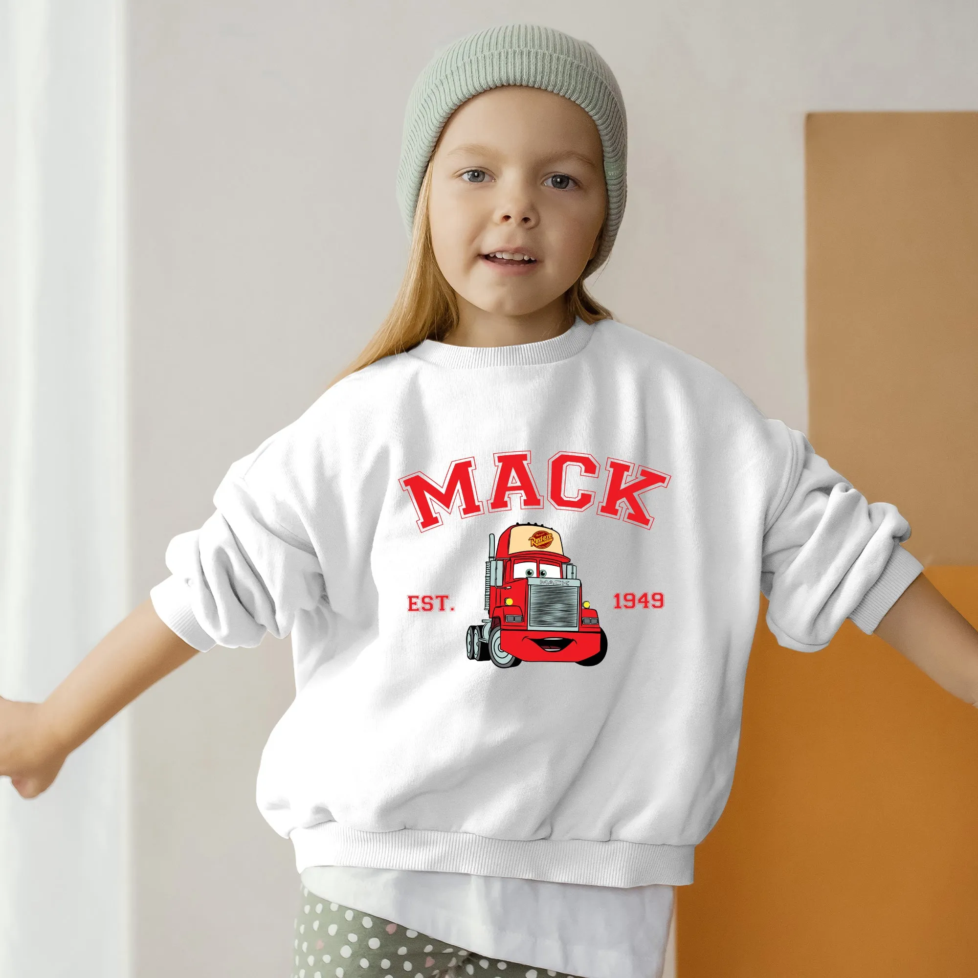 Personalized Disney Cars Mack Youth Sweatshirt