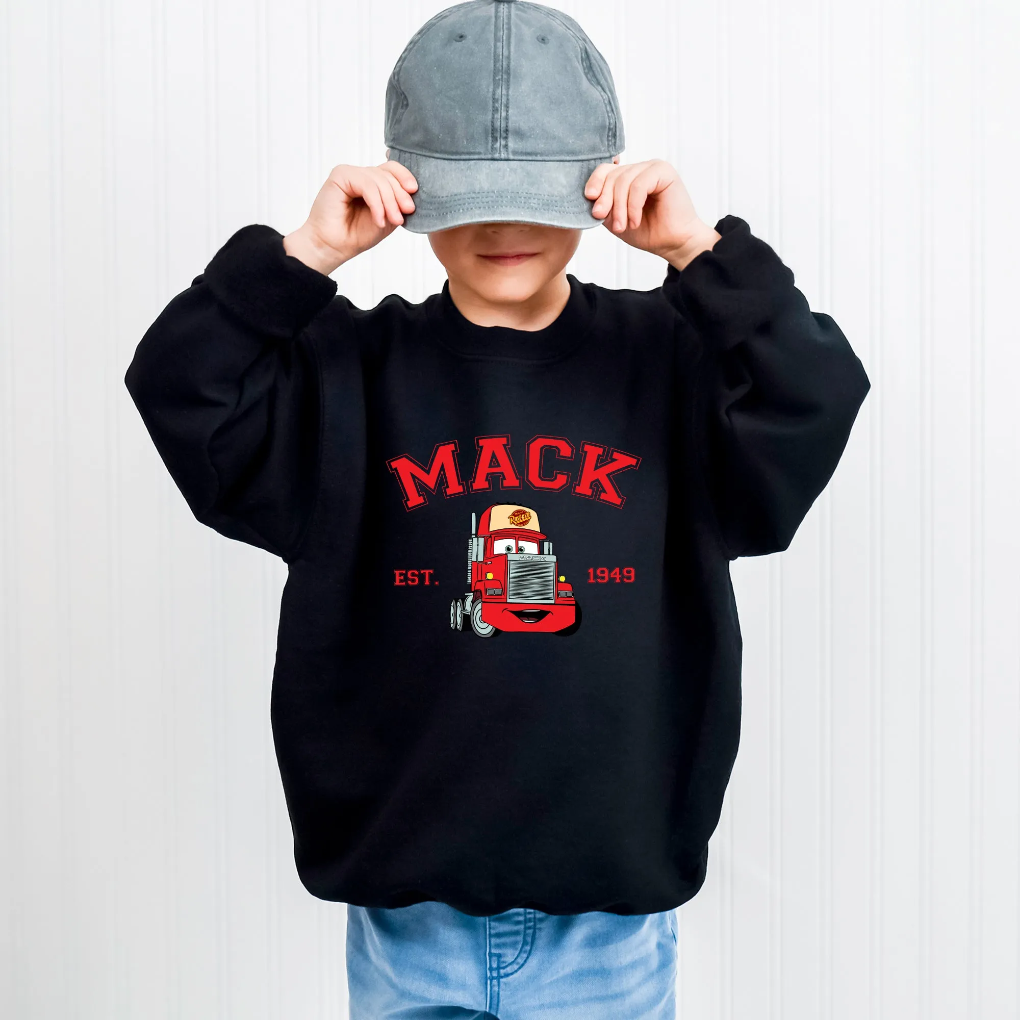 Personalized Disney Cars Mack Youth Sweatshirt
