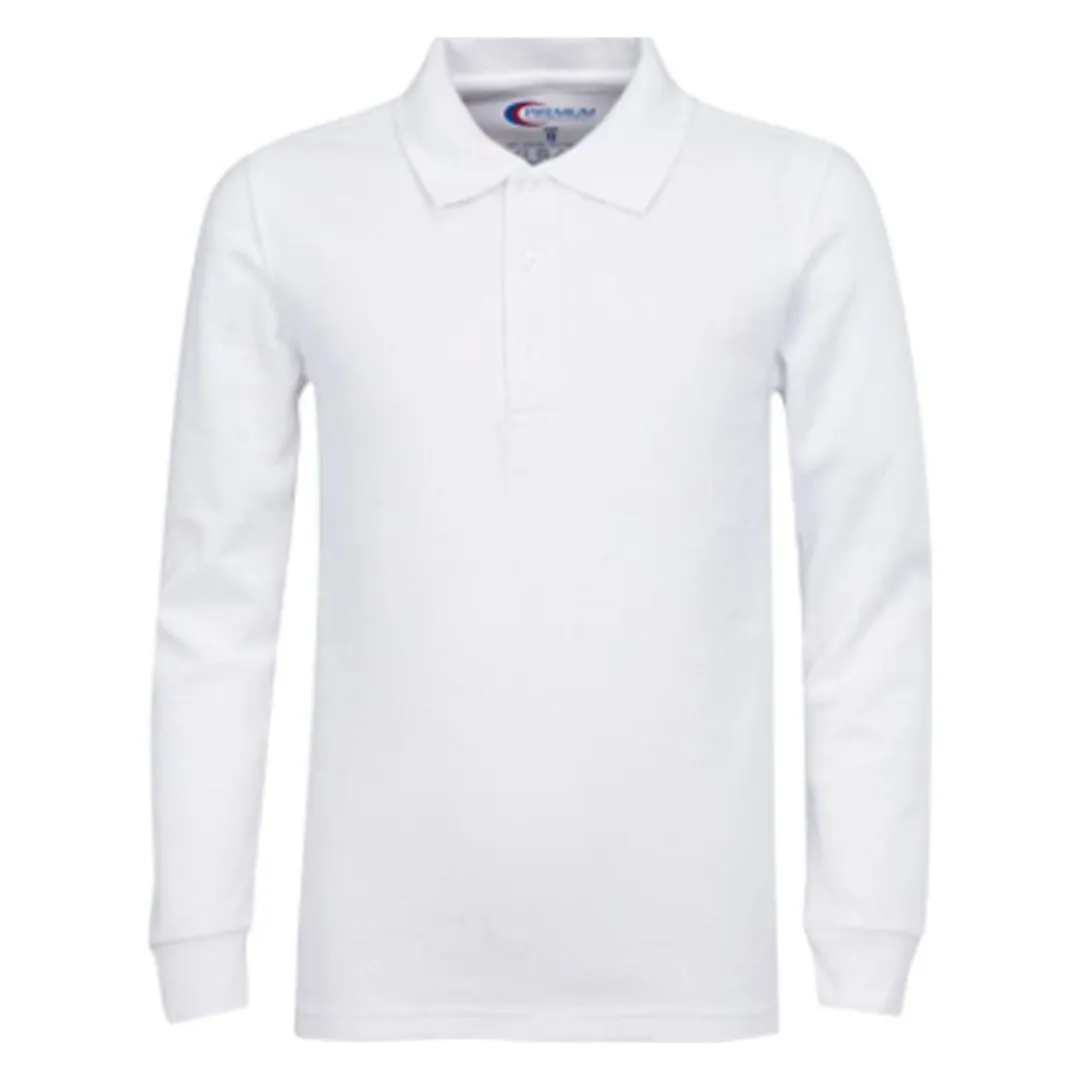 Premium Adult Long Sleeve Polo