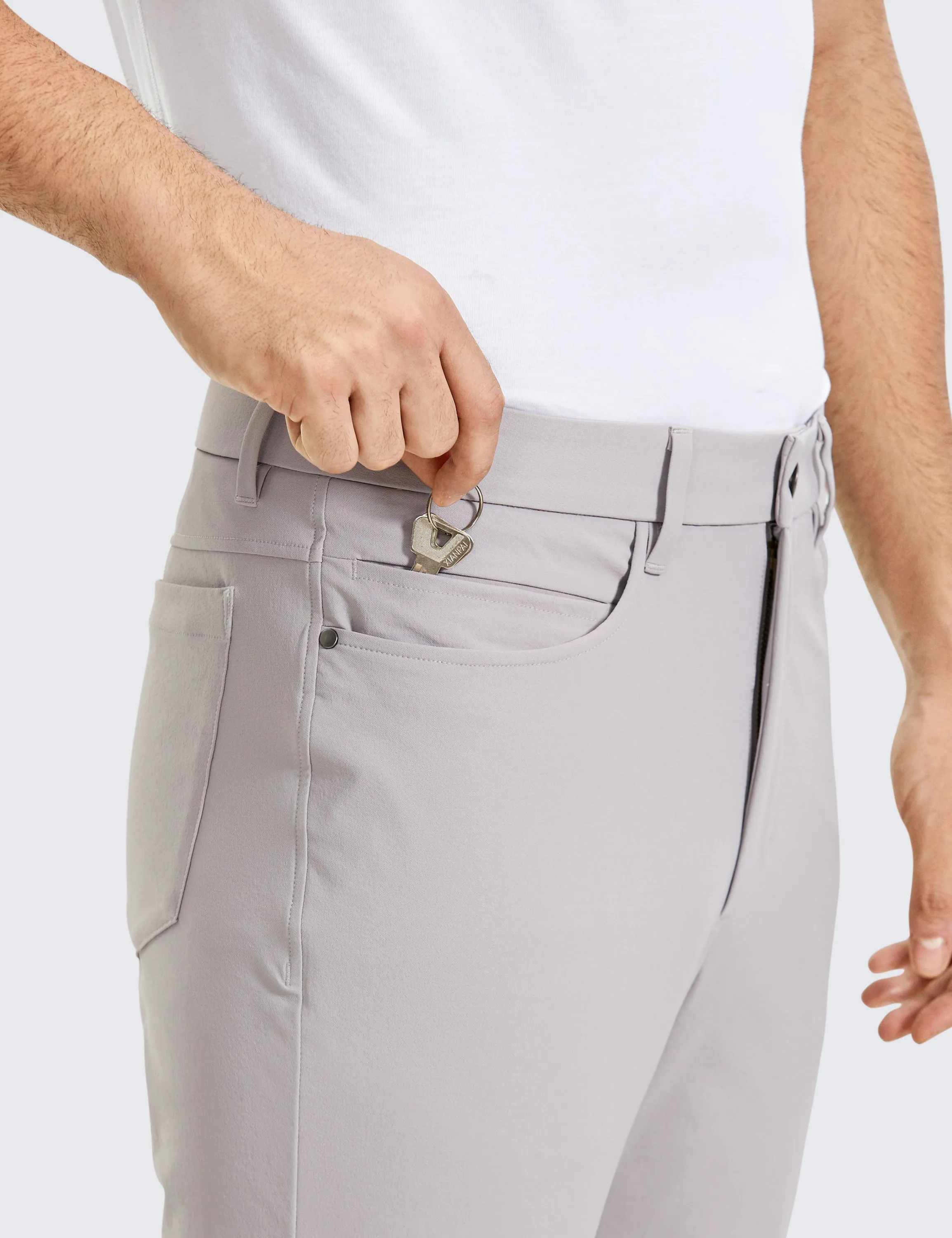 ProEase Slim-Fit 5-Pocket Pants 30