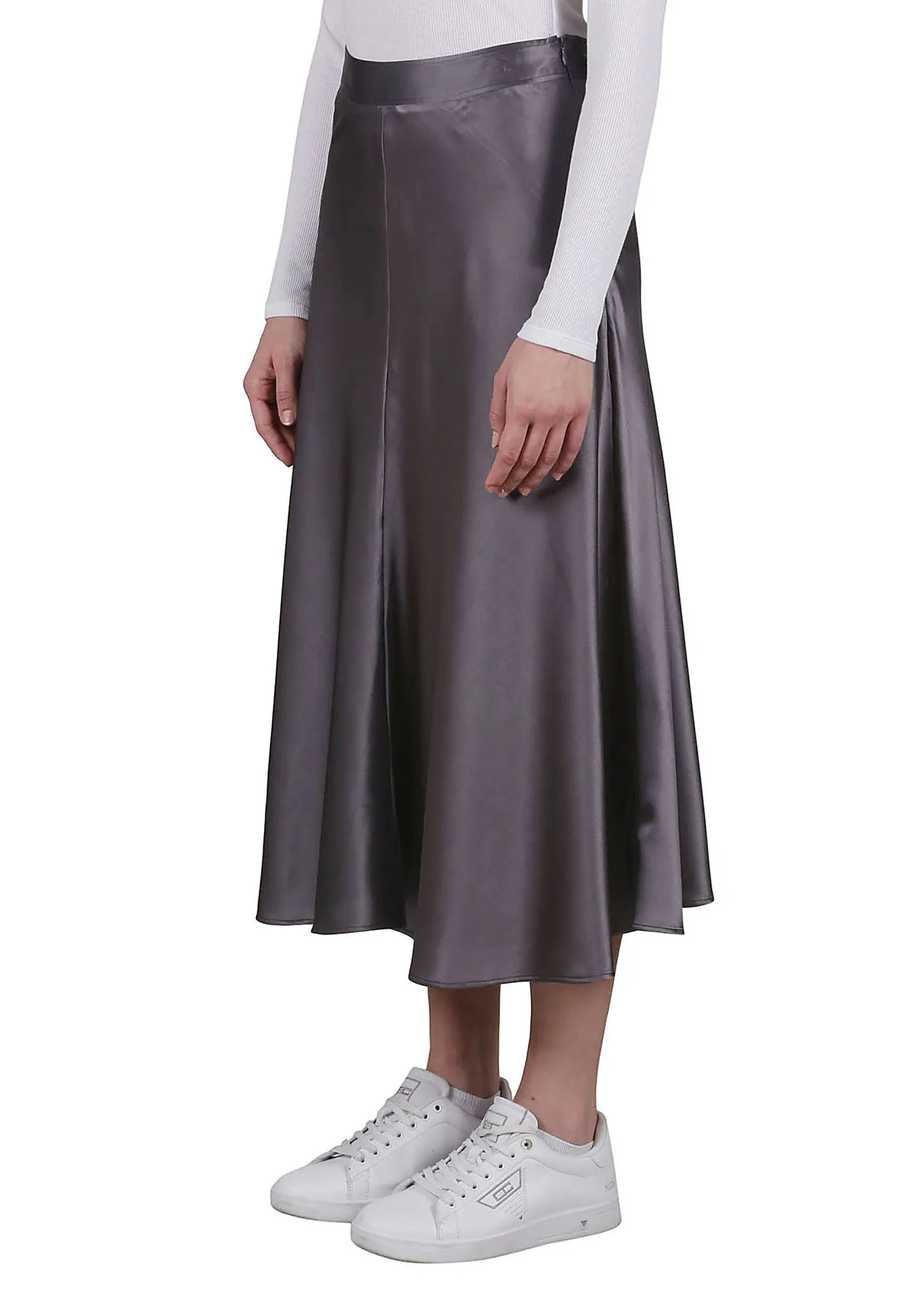Silk Skirt - Black