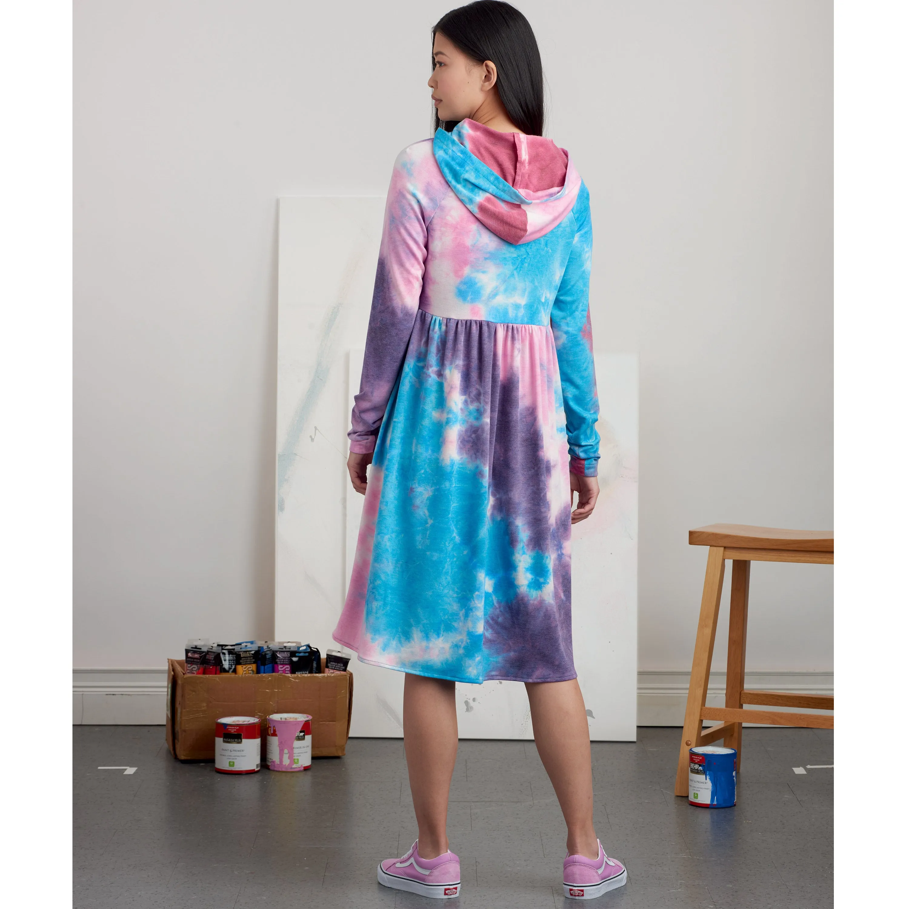 Simplicity Pattern 9380 Miss Sweatshirt Dress