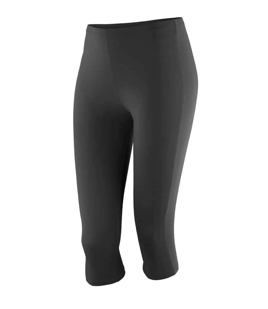 Spiro Impact Ladies Softex® Capri Pants | Black
